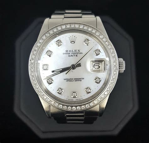 rolex midsize diamond bezel|rolex diamond bezel replacement.